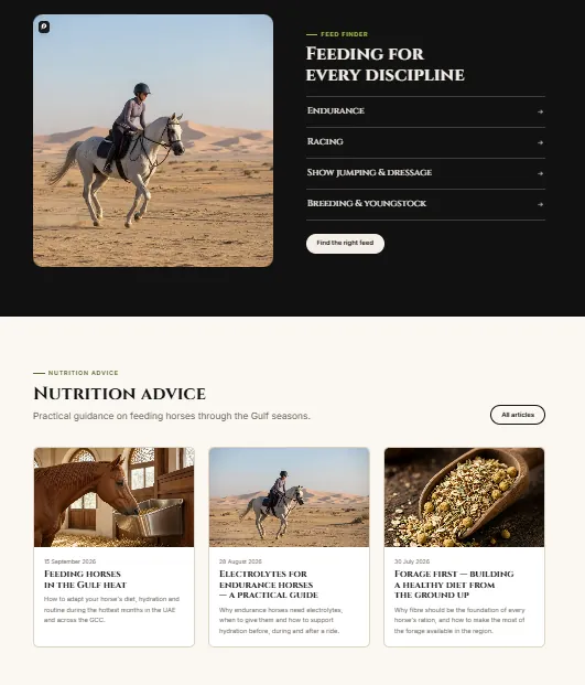 Feed Finder و مقالات مشاوره تغذیه