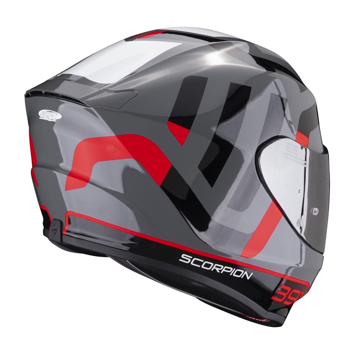 Scorpion EXO 391 Arok Kapalı Motorcycle Helmet Grey / Red / Black