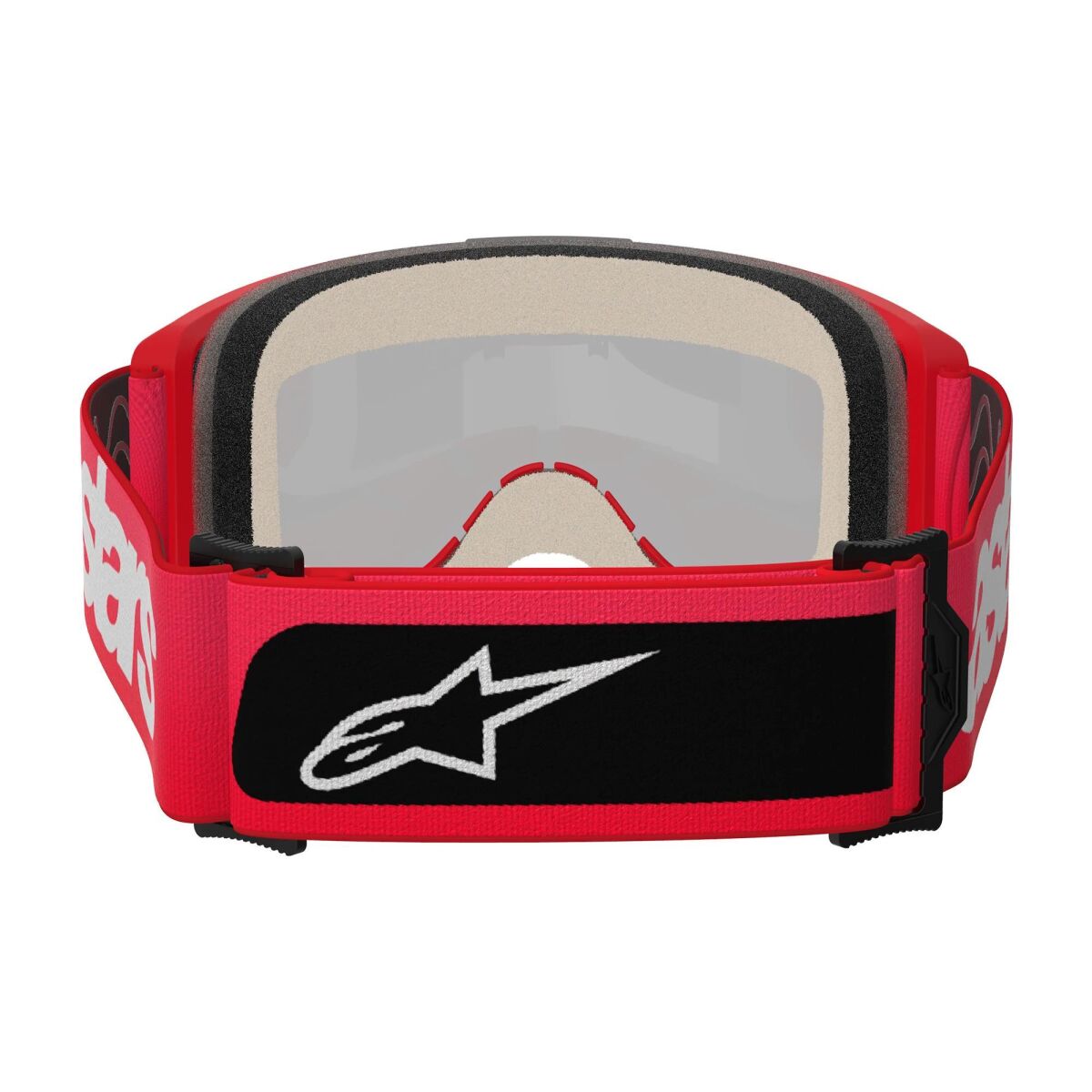 تجهیزات آفرود Alpinestars Vision 5 Blaze عینک کراس عینک قرمز / طلایی