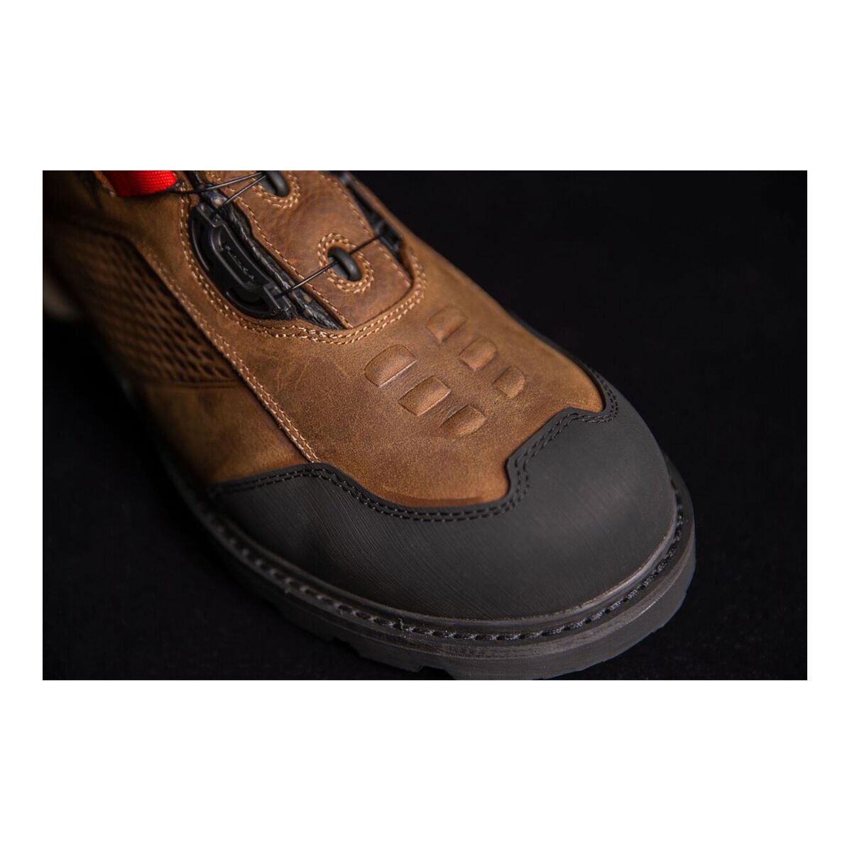 Icon Stormhawk Protective Motorcycle Boot Brown