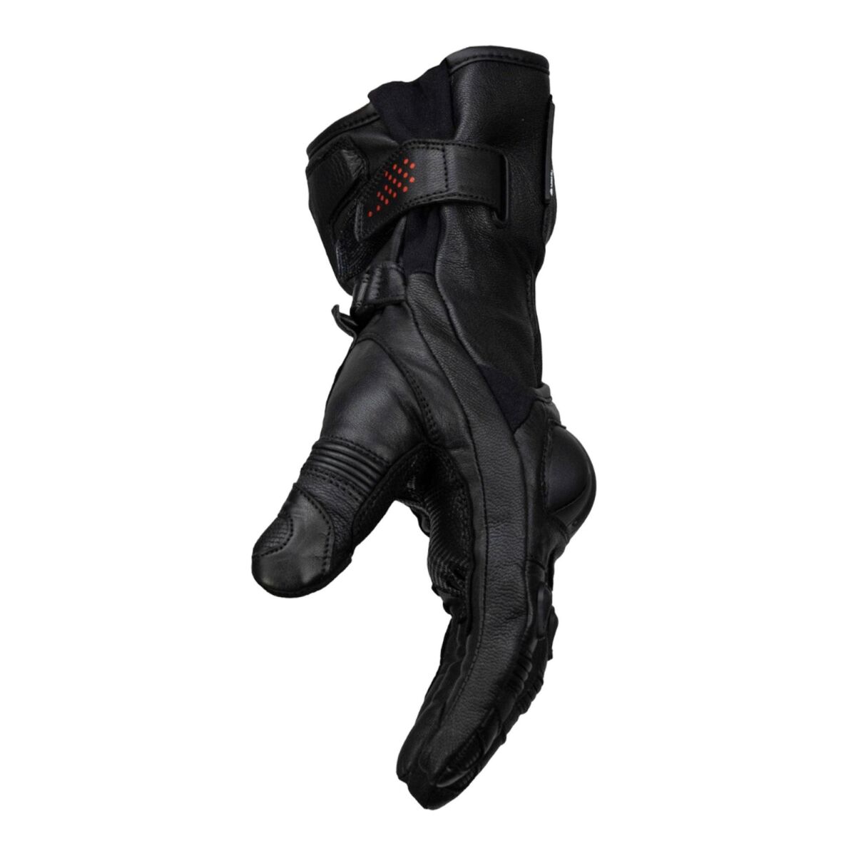 دستکش موتورسیکلت Knox Oulton MK2 محافظ‌دار چرمی مشکی / قرمز
