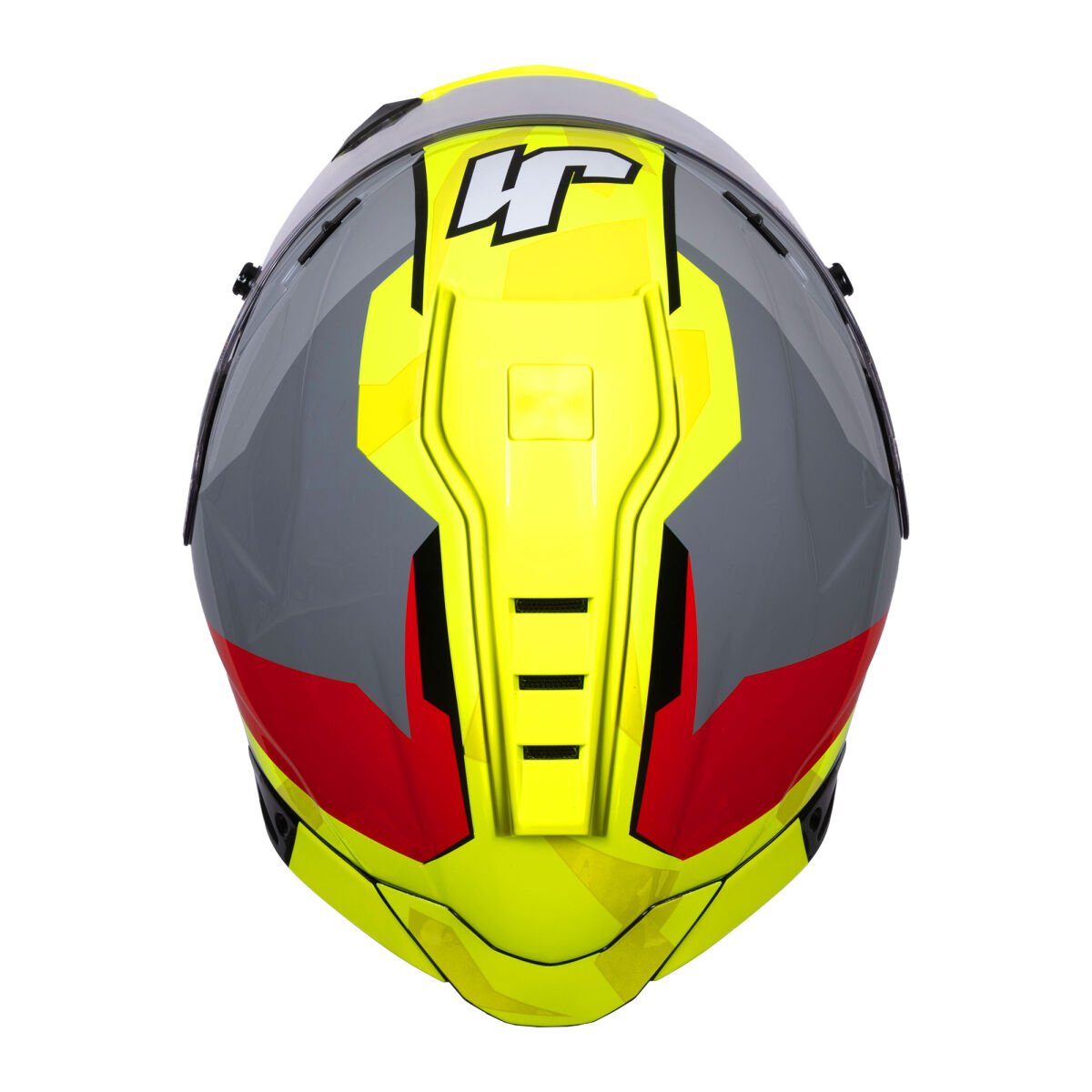 Just1 J-GPR F Cariscasulo Replika Kapalı Motorcycle Helmet Black / Red / White