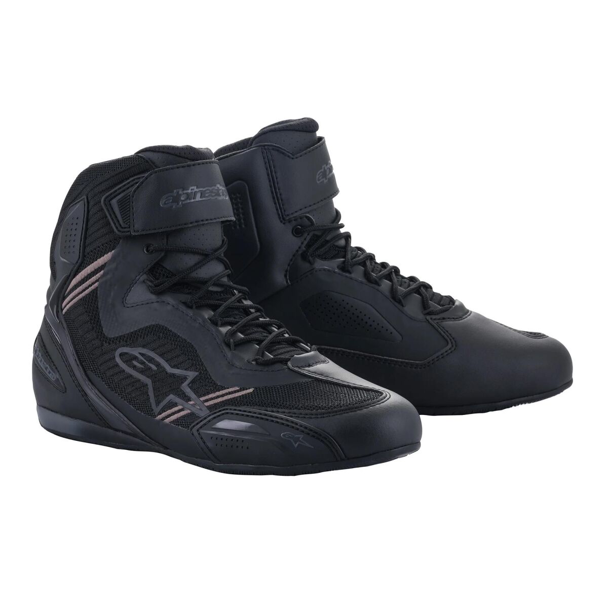 بوت موتورسیکلت Alpinestars Faster-3 Rideknit محافظ‌دار مشکی / مشکی