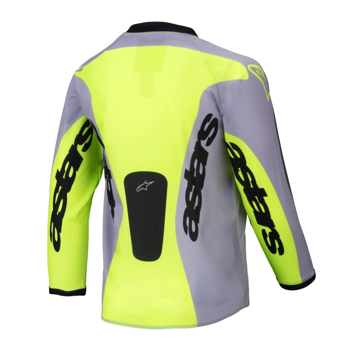 Alpinestars Kids Racer Veil Kids Off-Road Jerseyi Grey / Yellow / Black
