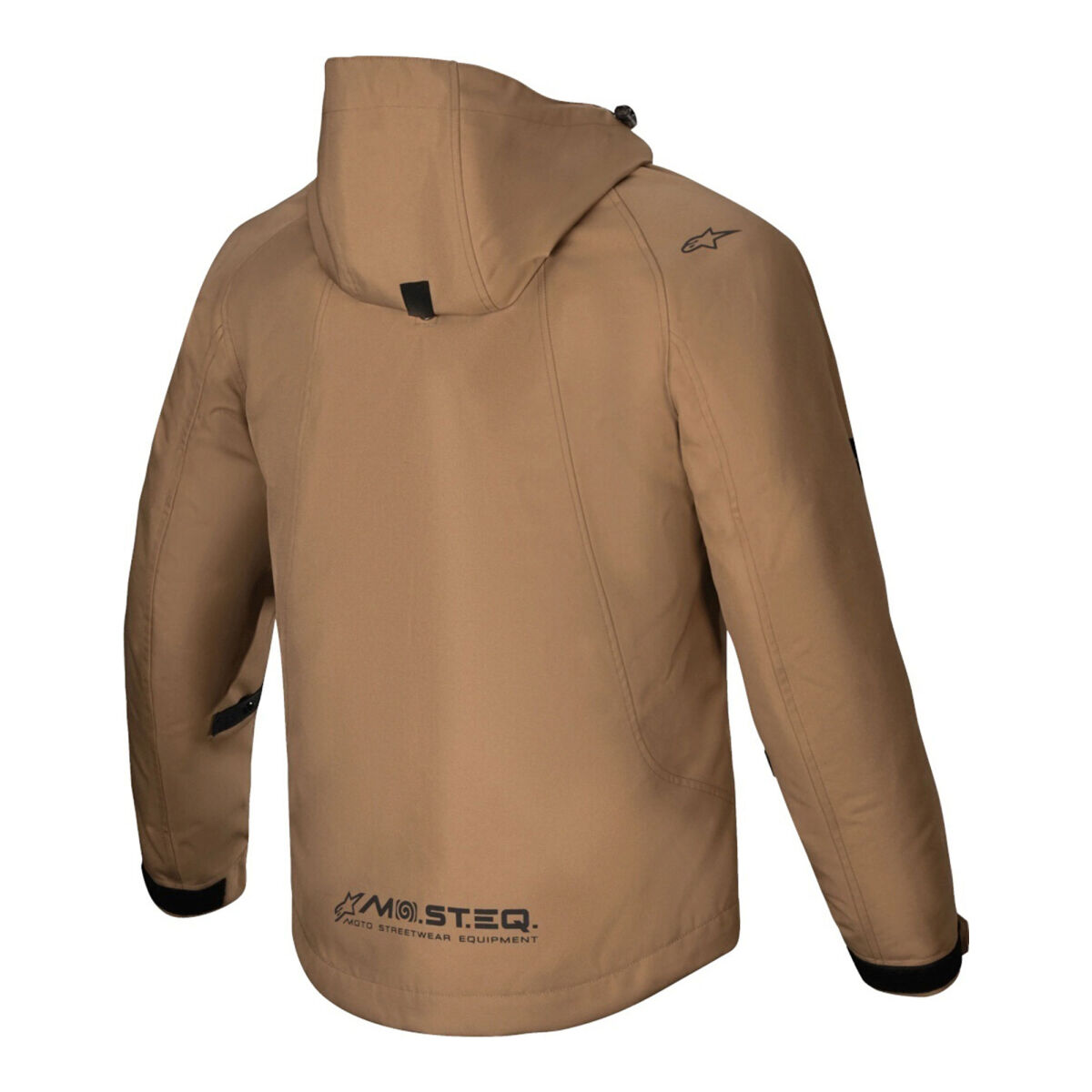 کاپشن موتورسیکلت Alpinestars Morush WP محافظ‌دار قهوه‌ای / مشکی