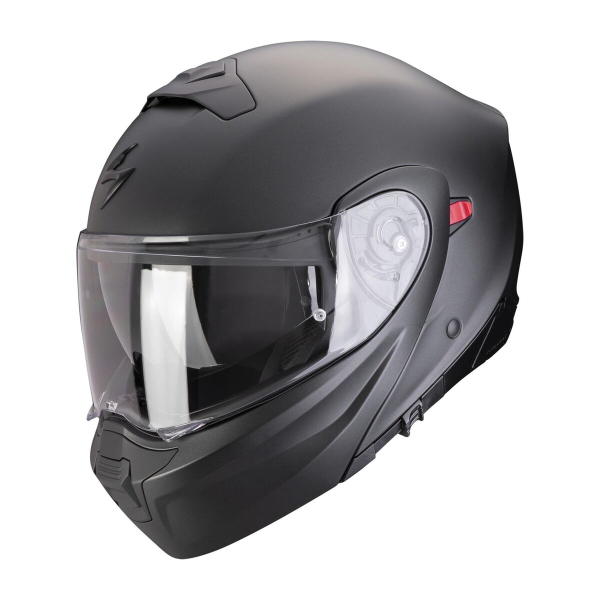کلاه ایمنی موتورسیکلت Scorpion Exo 930 Evo فک بازشو مات مشکی