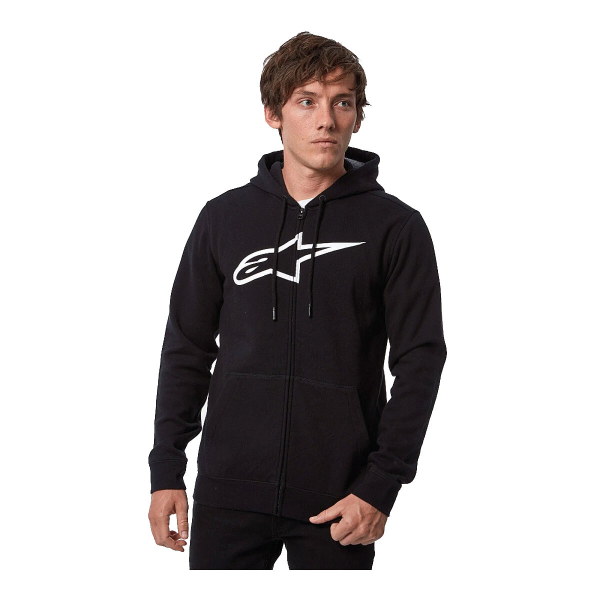 Alpinestars Ageless Hoodie V3 KapüşOnlu Sweatshirt Black / White
