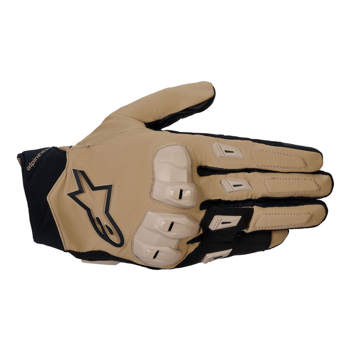 دستکش موتورسیکلت Alpinestars SP X 3 محافظ‌دار خاکی
