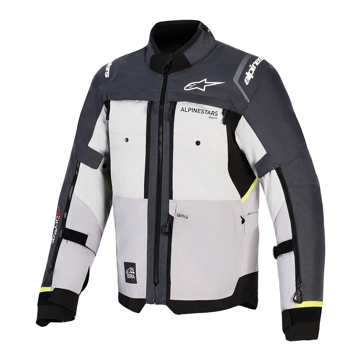 Alpinestars Cusco DS WP Protective Motorcycle Jacket Grey