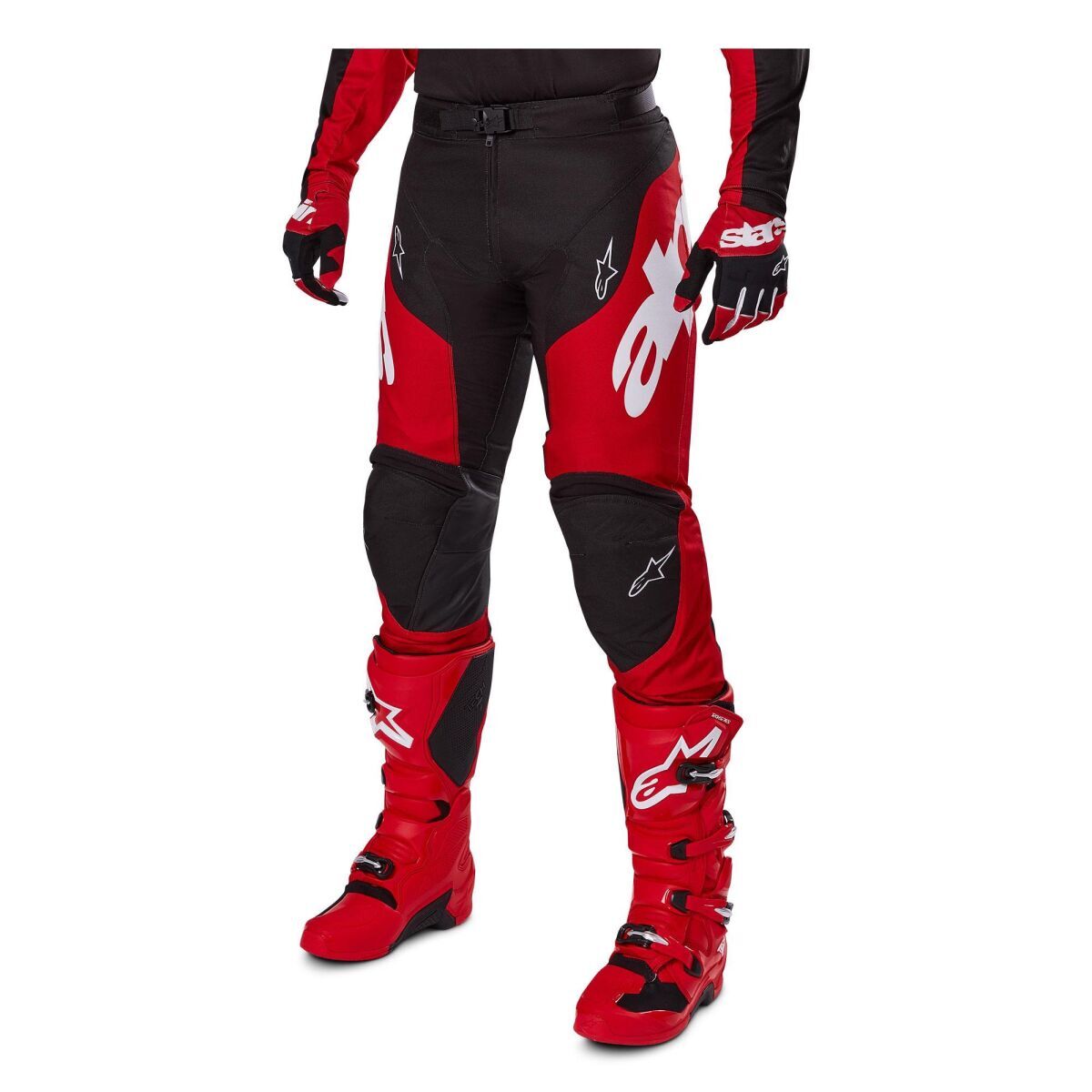 Alpinestars Racer Veil Kros Motorcycle Pants Black / Red