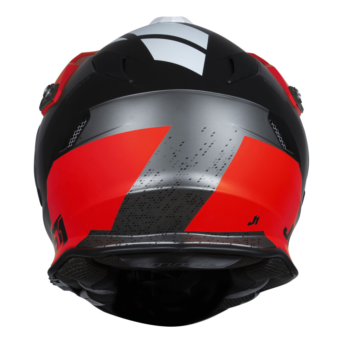 Just1 J34 Pro Outerspace Kapalı Motorcycle Helmet Black / Red / White