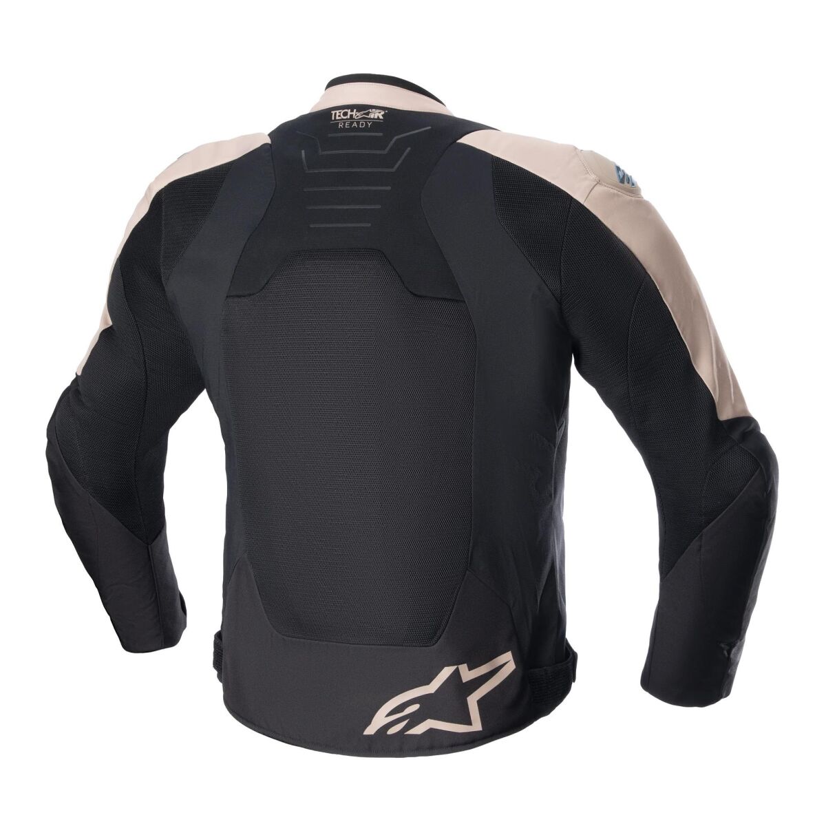 کاپشن موتورسیکلت Alpinestars SMX Air محافظ‌دار روشن قهوه‌ای / مشکی / آبی