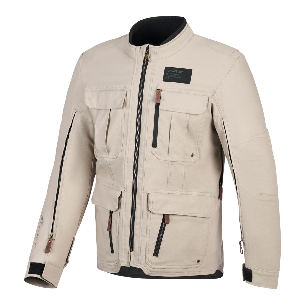 Alpinestars Borrego DS Protective Motorcycle Jacket Krem