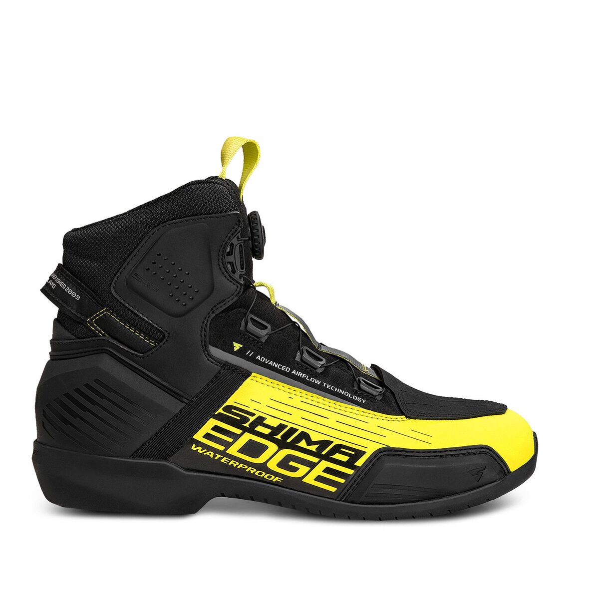 Shima Edge Vent Protective Summer Women Motorcycle Boot Black