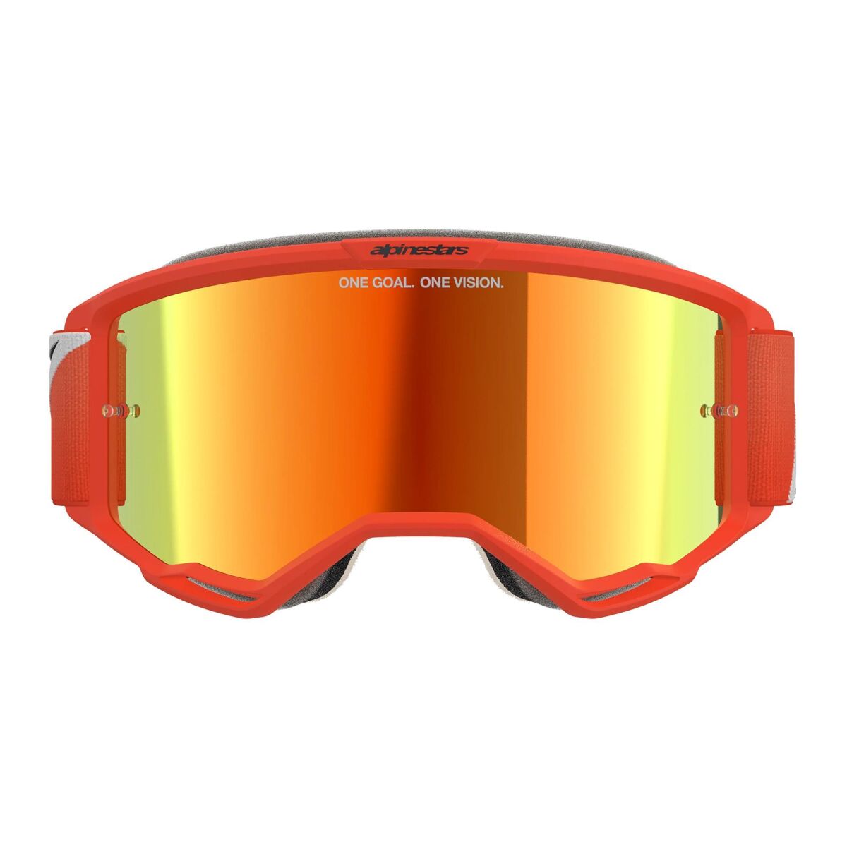 Alpinestars Vision 5 Corp Goggle Kross Gözlüğü Oranj / Kırmızı