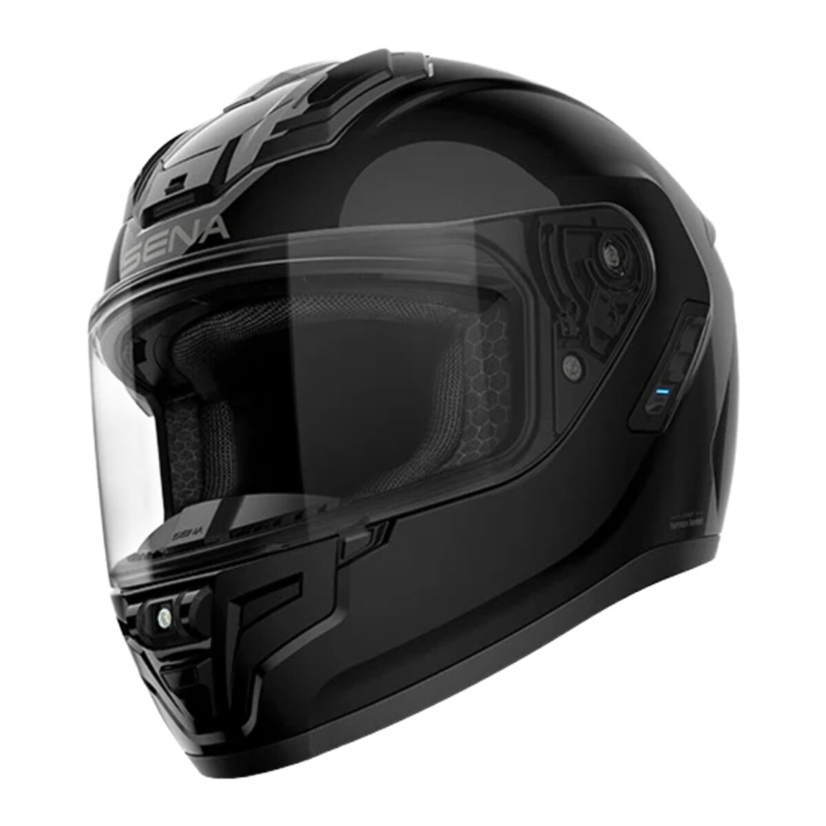 Sena Phantom Interkomlu Motosiklet Kaskı Siyah