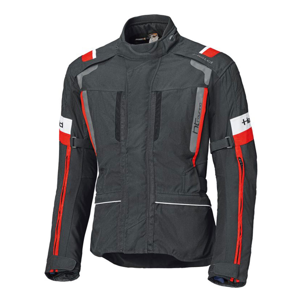 Held 4-Touring II Korumalı Motosiklet Montu Siyah / Kırmızı