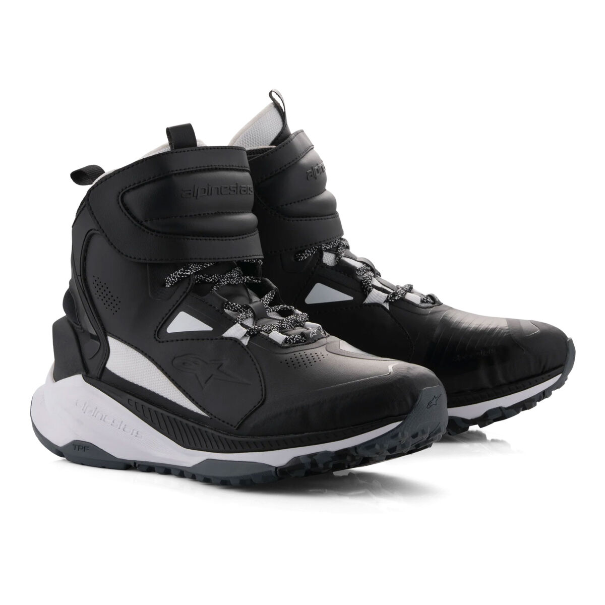 بوت موتورسیکلت Alpinestars Speedstreet محافظ‌دار مشکی / سفید