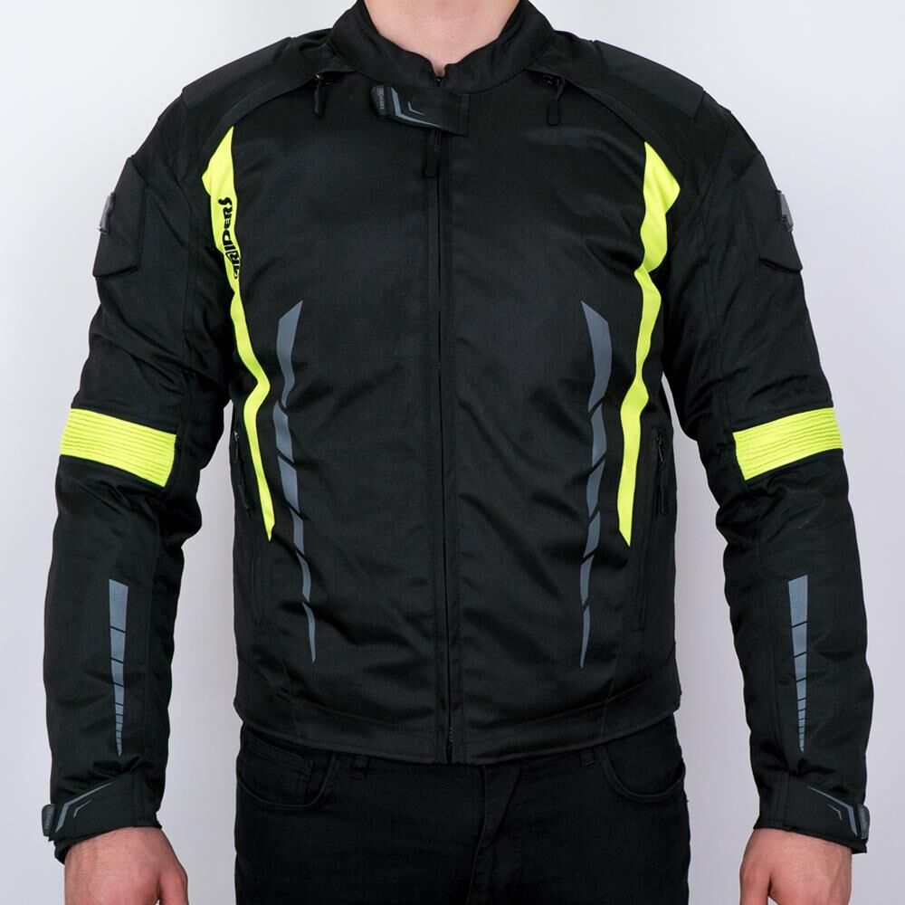 4Riders Gama CE Sertifikalı Protective Motorcycle Jacket Yellow