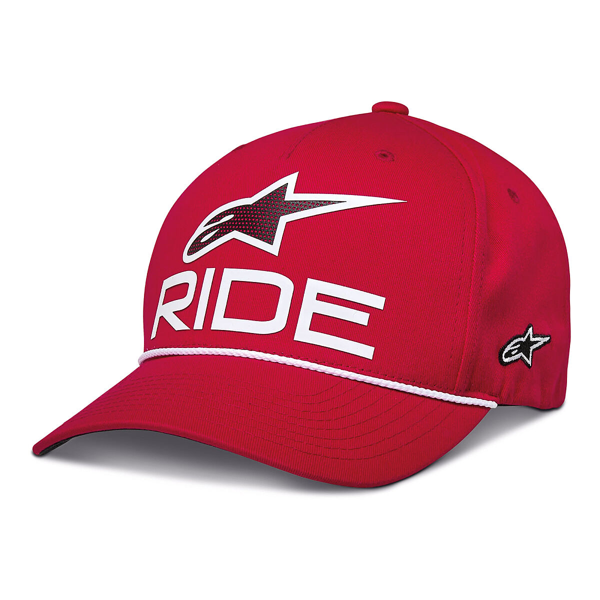 Alpinestars Ride Comp Snapback Şapka Kırmızı / Beyaz / Siyah