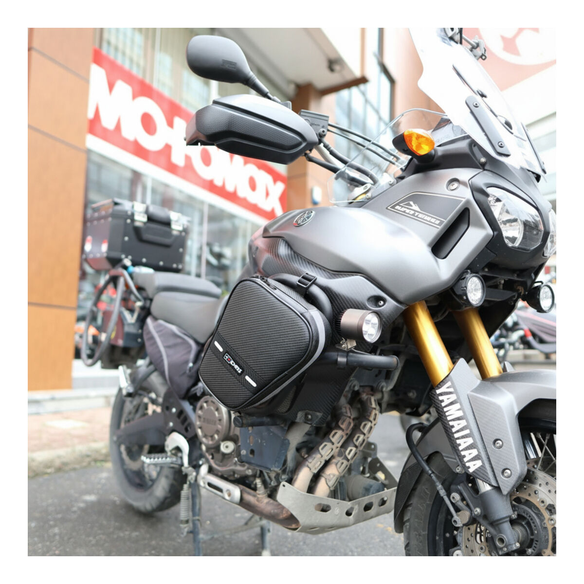 قطعات موتورسیکلت 4Riders کربن Series محافظ Demiri کیف
