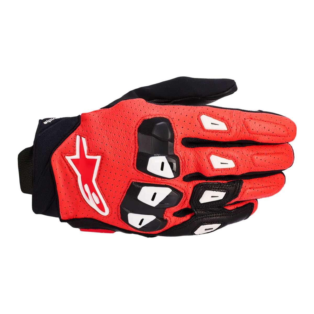 دستکش موتورسیکلت Alpinestars SP X 7 محافظ‌دار مشکی / قرمز / سفید