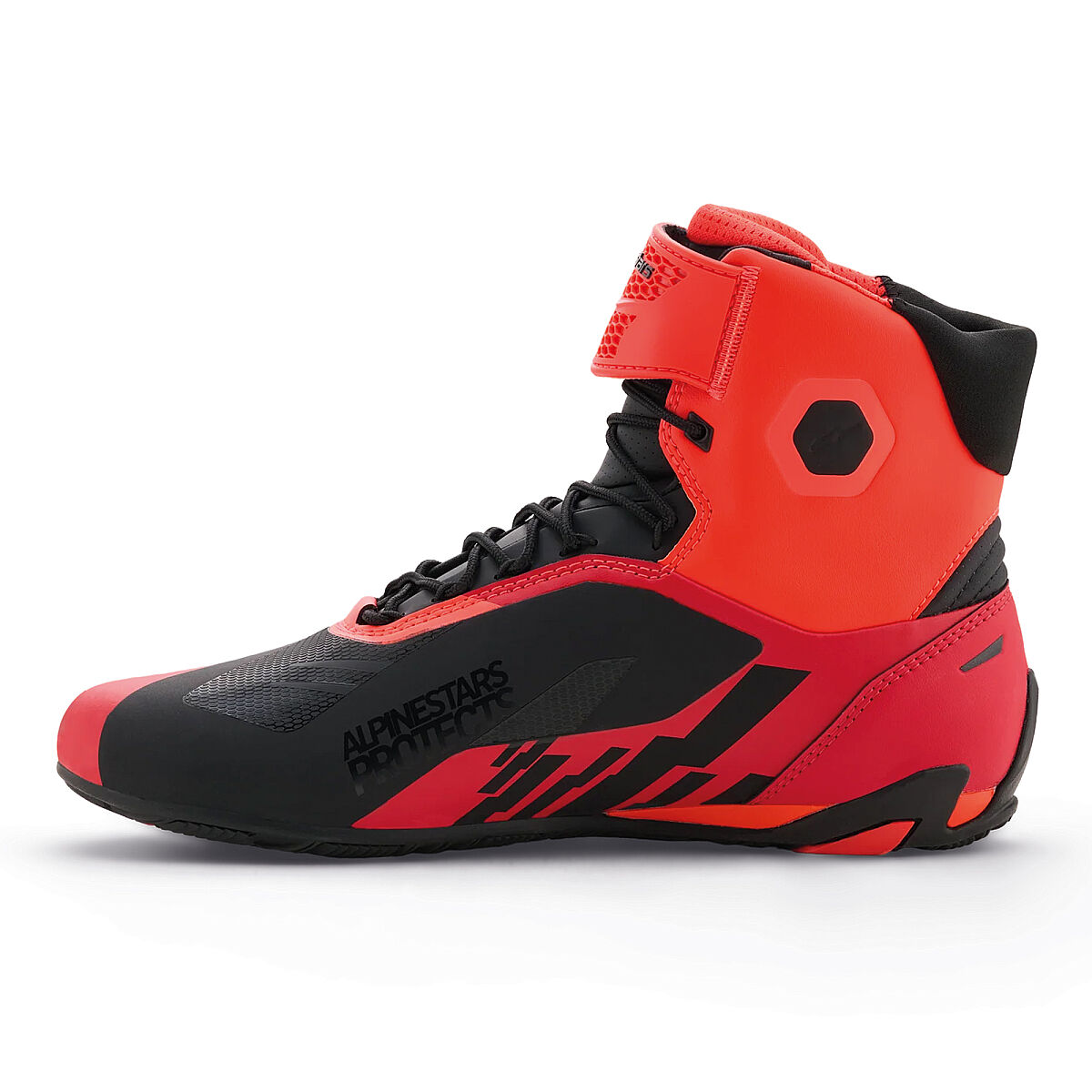 بوت موتورسیکلت Alpinestars MM93 Faster-4 محافظ‌دار قرمز