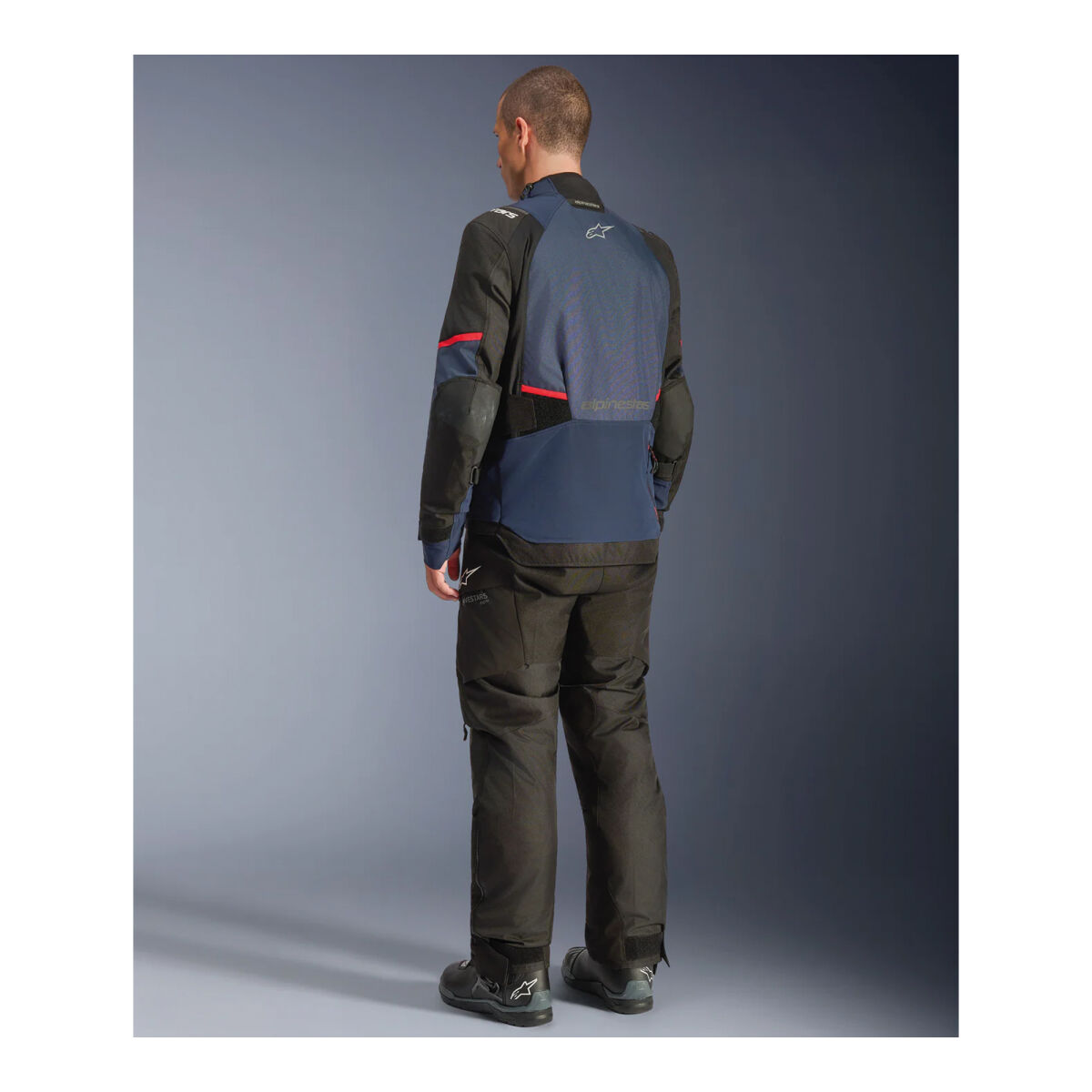 Alpinestars Andes V4 Protective Motorcycle Jacket Blue / Black