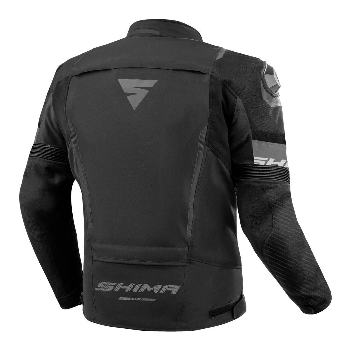 Shima Solid 2.0 Protective Motorcycle Jacket Black / Yellow
