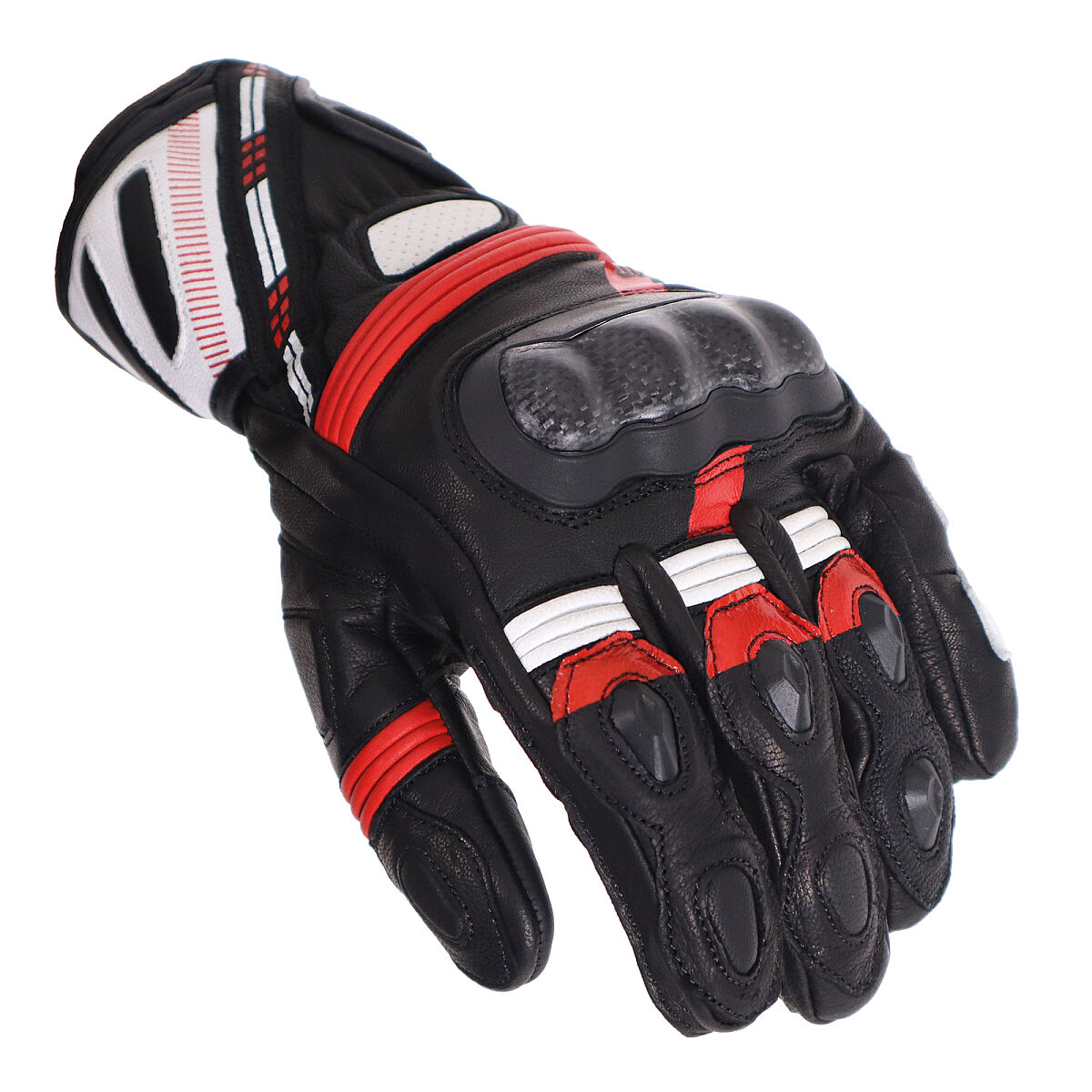 4Riders Circuit Evo Protective Motorcycle Glove Black
