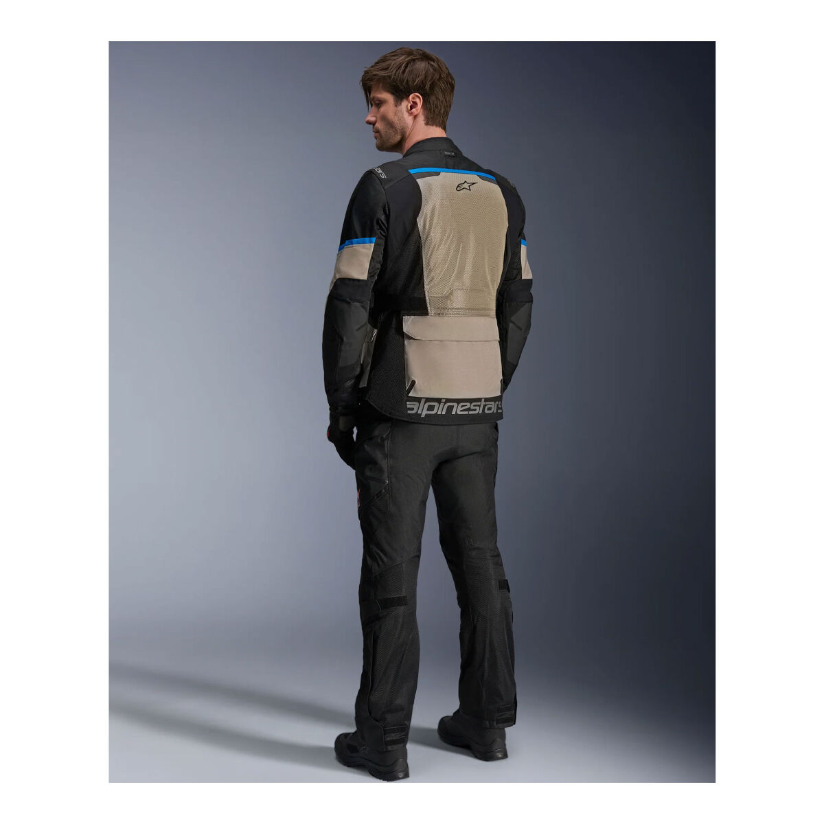 Alpinestars Andes Air Drystar Protective Motorcycle Jacket Grey / Black