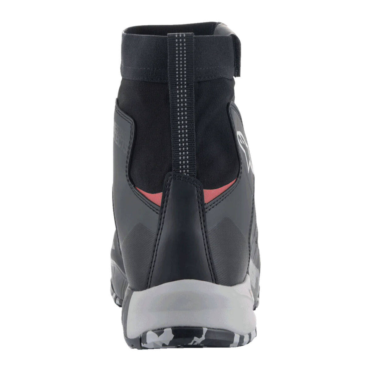 بوت موتورسیکلت Alpinestars CR-8 گورتکس محافظ‌دار مشکی / خاکستری / قرمز