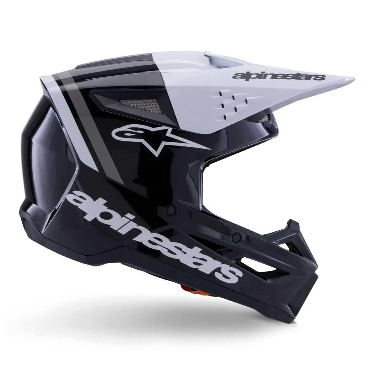 Alpinestars SM3 Radium Off-Road Kaskı Siyah / Beyaz / Gri