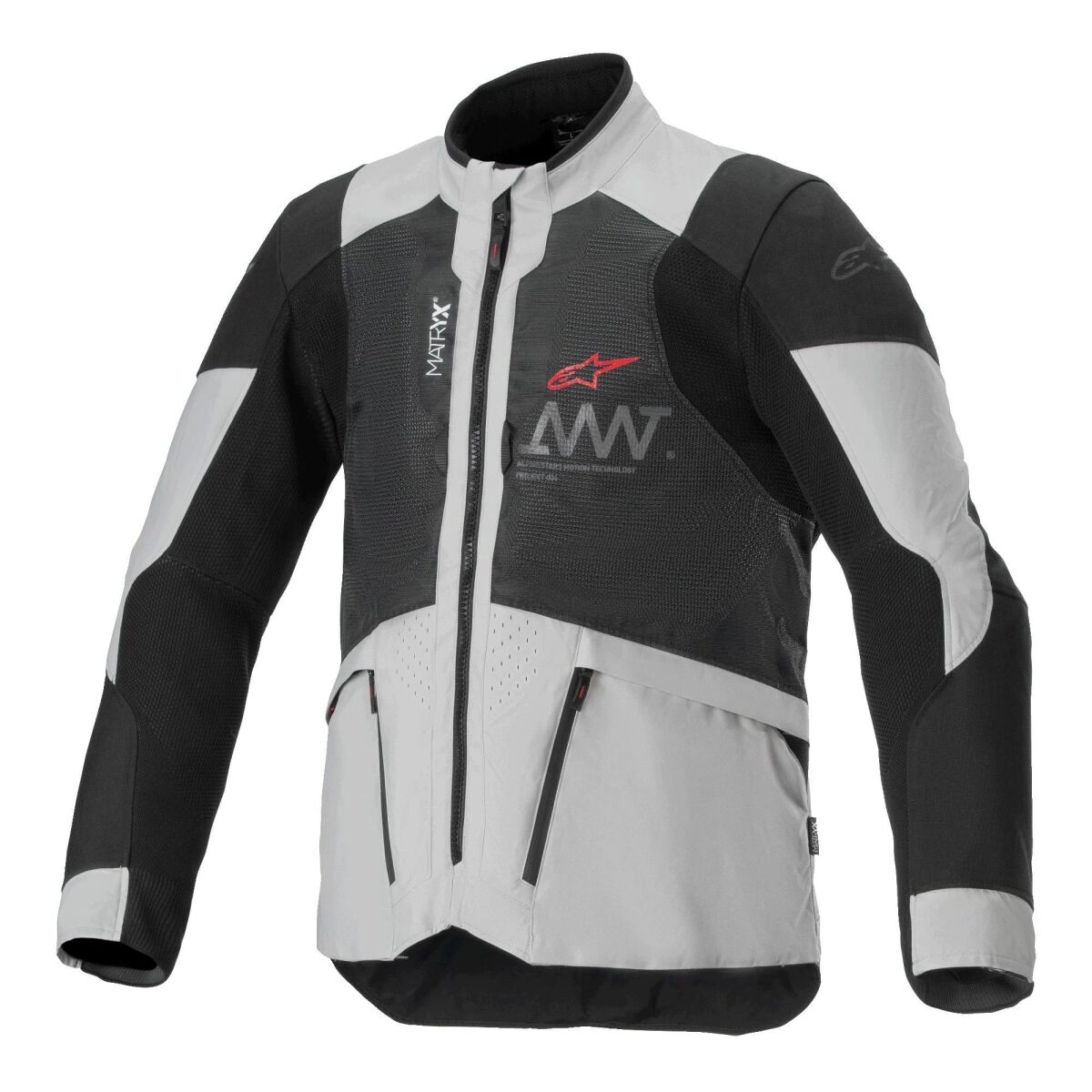 Alpinestars AMT-7 Air Korumalı Motosiklet Montu Gri / Siyah