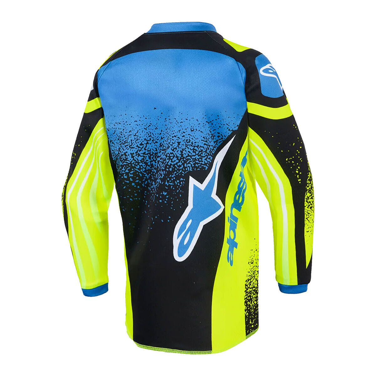 Alpinestars Kid Racer Nomur Çocuk Off-Road Motosiklet Jerseyi Mavi / Kırmızı