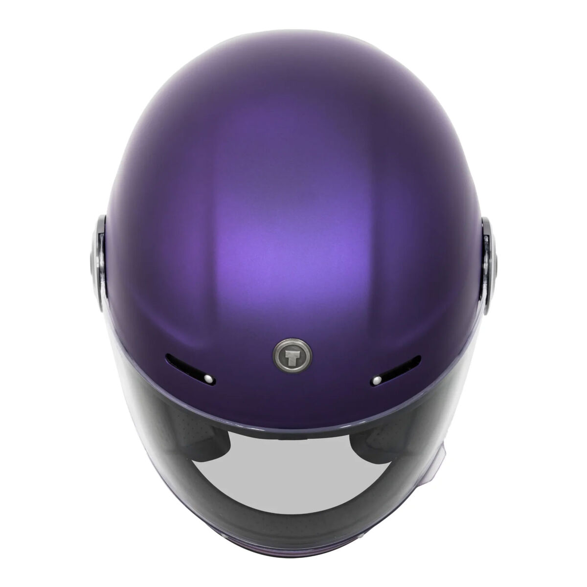 Torc T-1 Newport Cali Iridecent Kapalı Motorcycle Helmet Mor