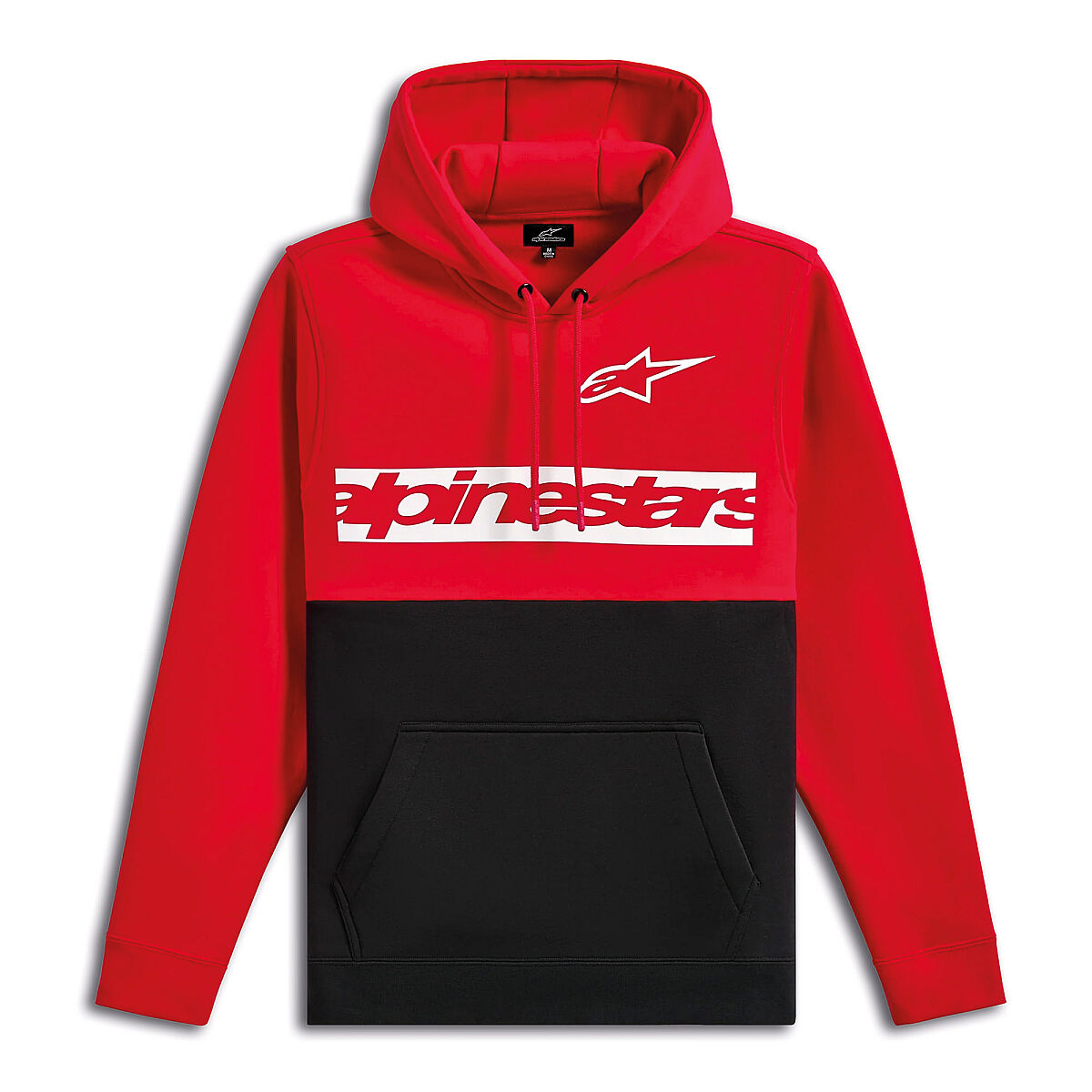 پوشاک روزمره موتور Alpinestars Parallel هودی کلاه‌دار سویشرت قرمز / مشکی