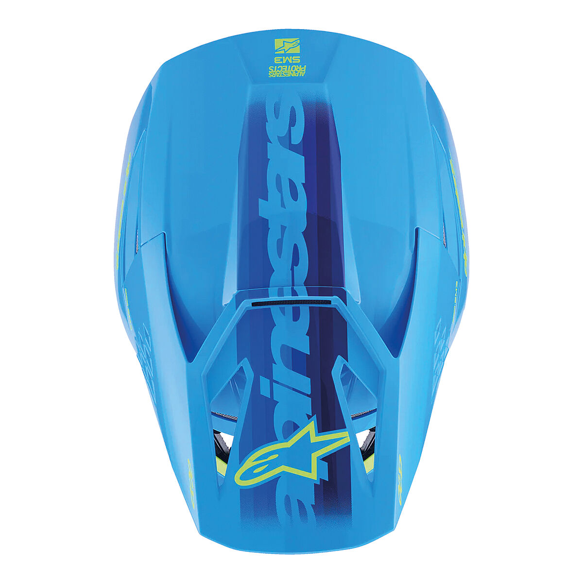 Alpinestars SM3 Force Off-Road Motosiklet Kaskı Mavi