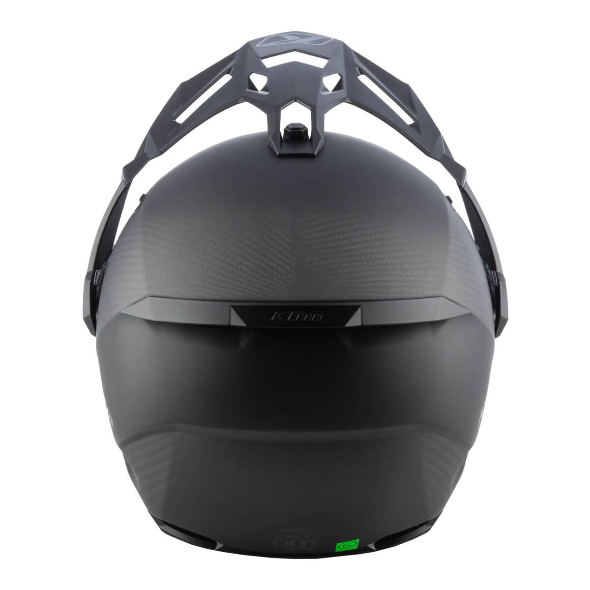 Klim X1 Alpha Matt Carbon Korumalı ADV Motosiklet Kaskı Mat Siyah