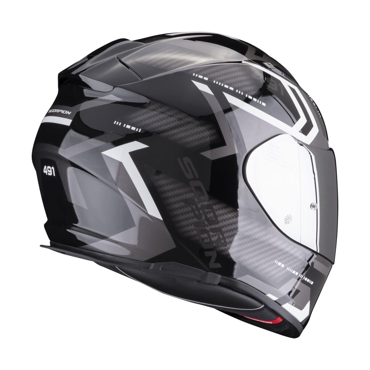 Scorpion EXO 491 Zumo Kapalı Motosiklet Kaskı Siyah / Mavi