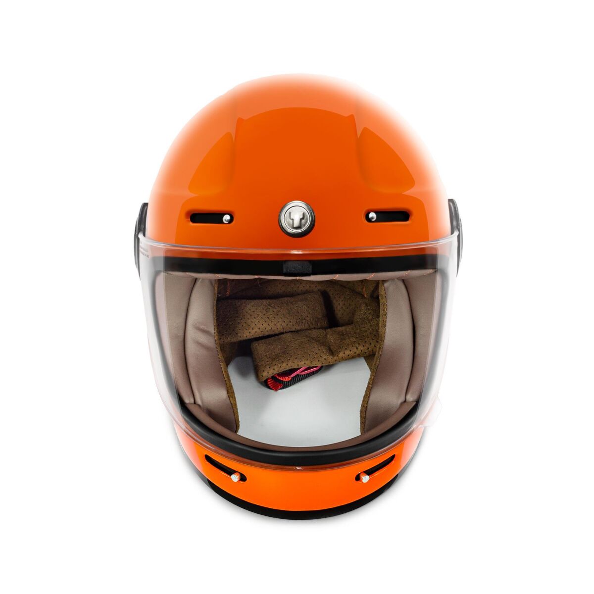 Torc T-1 Newport Kapalı Motorcycle Helmet Orange