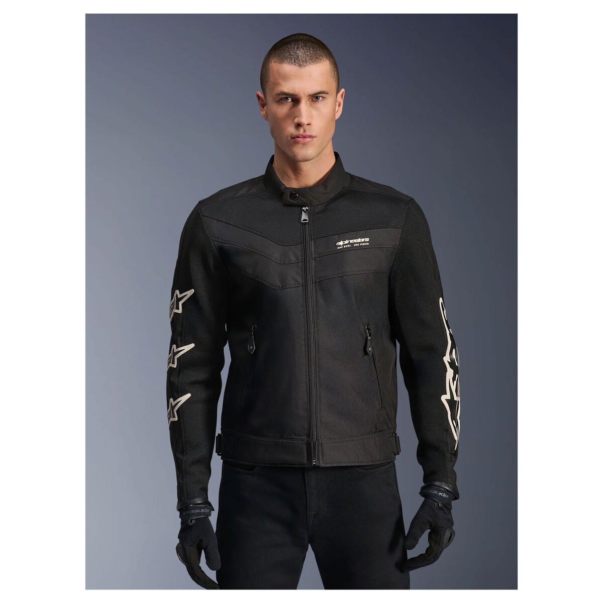 Alpinestars T-Dyno Air Korumalı Motosiklet Montu Siyah / Siyah