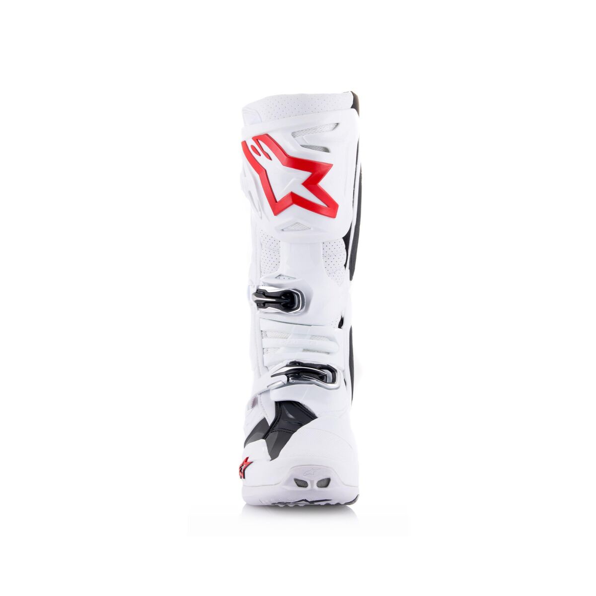 Alpinestars TECH 10 Supervented Kros Motorcycle Boot White / Red