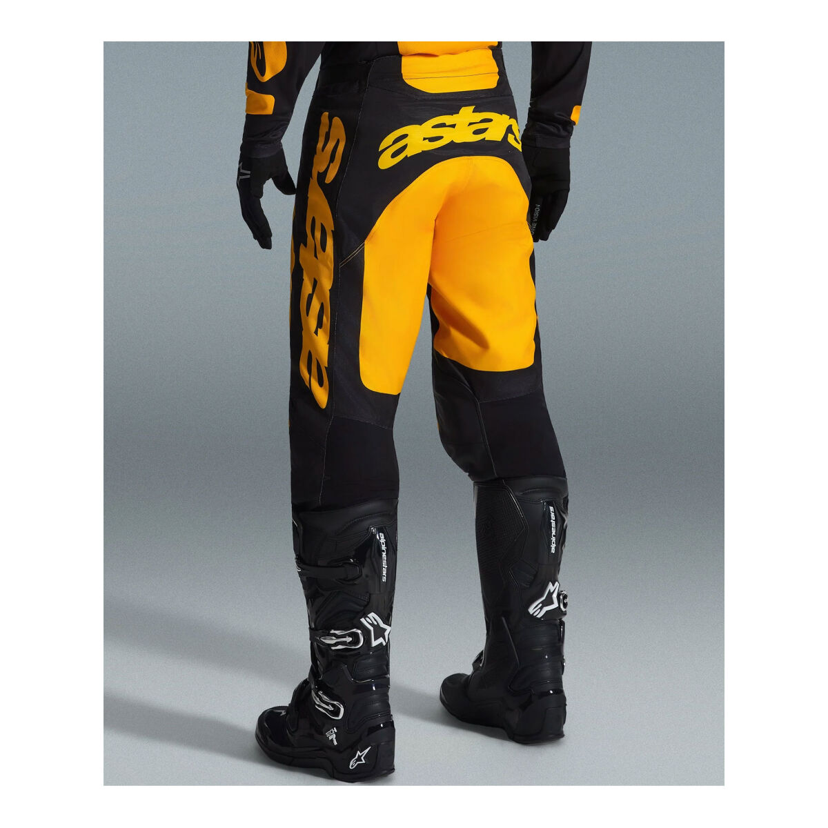 شلوار موتورسیکلت Alpinestars Racer Riway آفرود زرد / مشکی