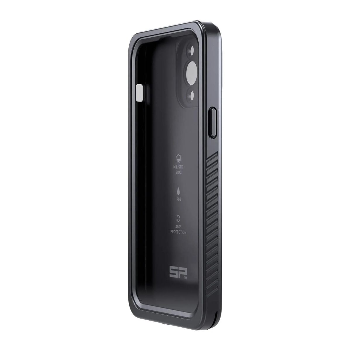 قطعات موتورسیکلت Sp Connect C+ iPhone 13 Pro Max Extreme موبایل کاور مشکی