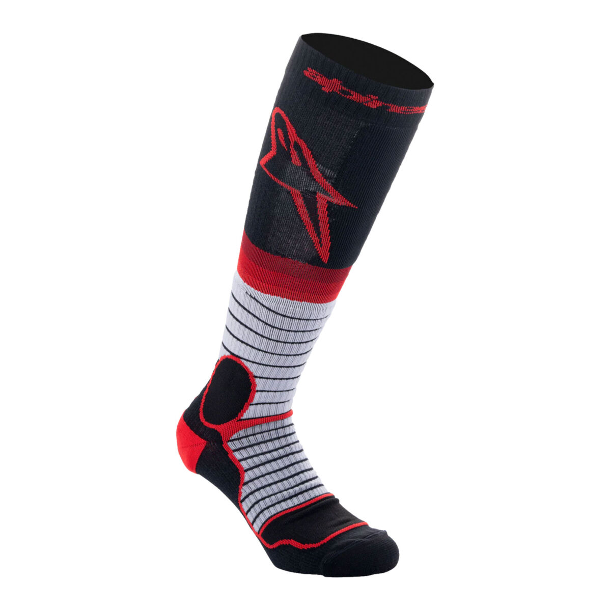 Alpinestars MX PRO Motokros ÇOrabı Black / White / Red