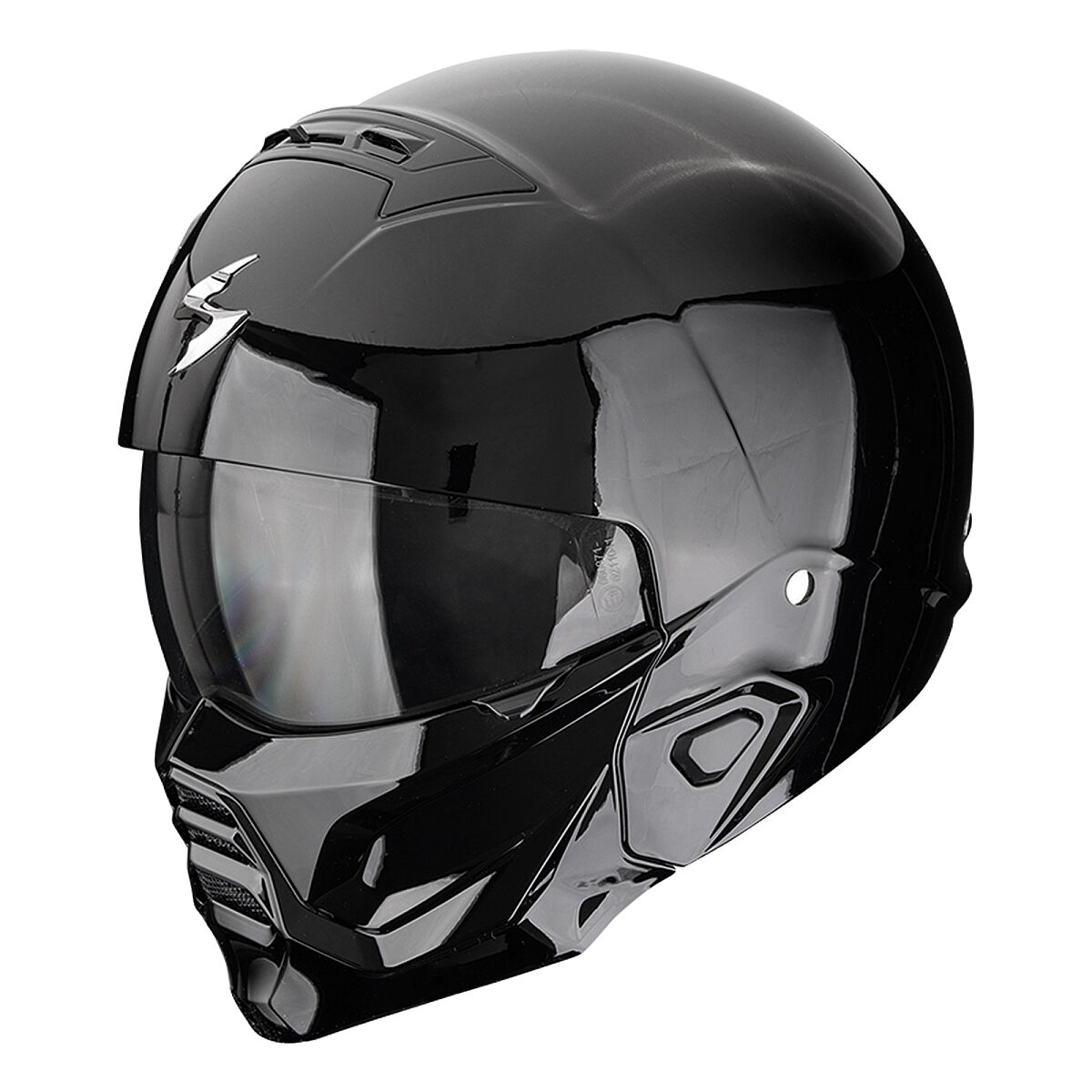 Scorpion EXO COMBAT 2 Maruder ModüLer Motorcycle Helmet Matte Black / White