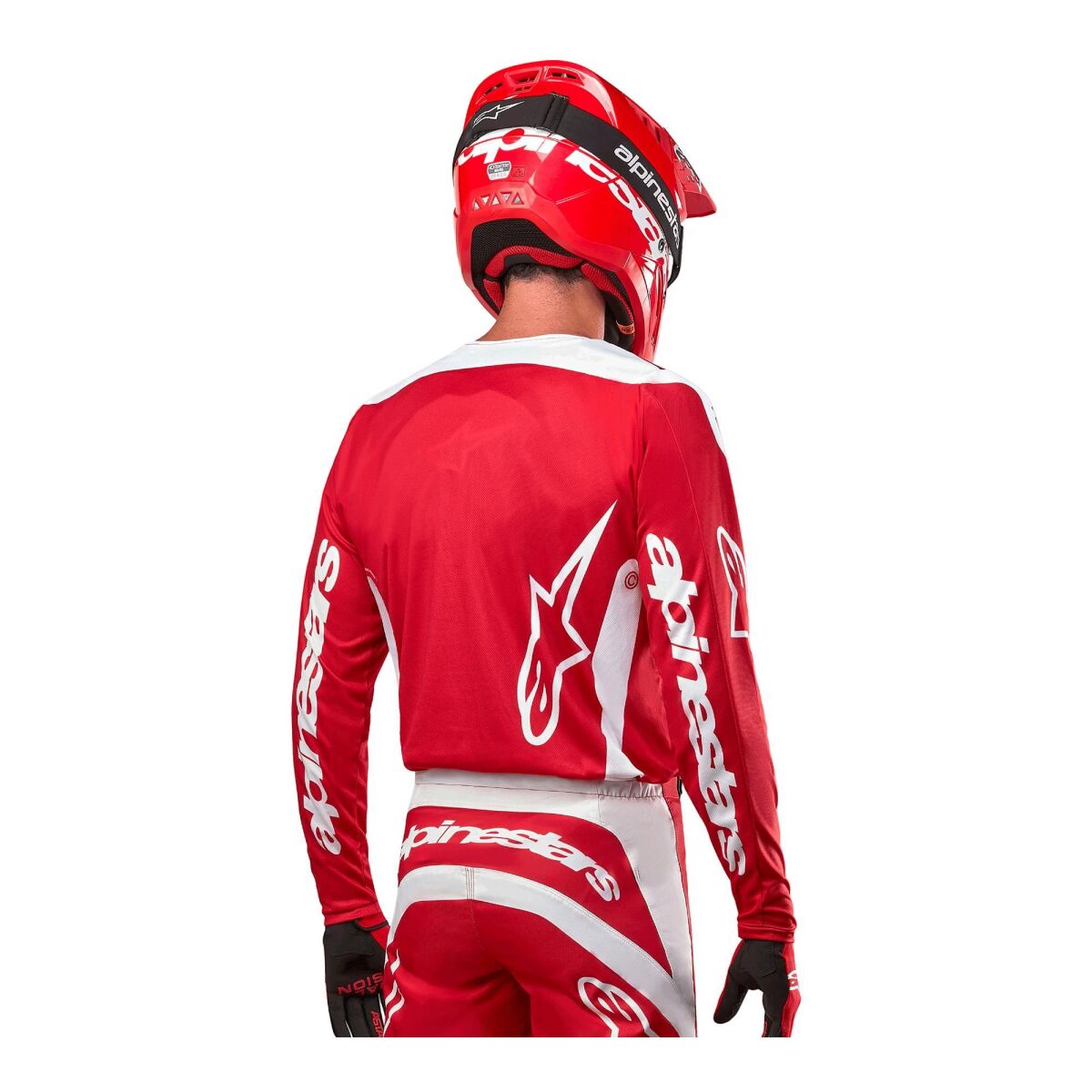 Alpinestars Fluid Lurv Kros Motor Jerseyi Red / White