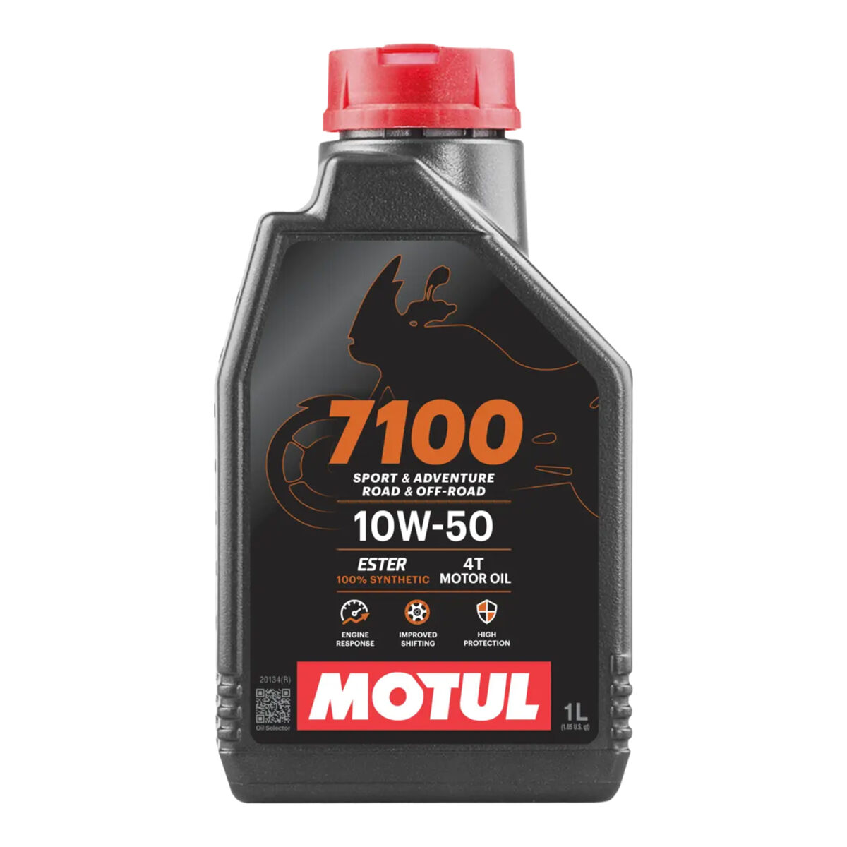 قطعات موتورسیکلت Motul 7100 10W-50 4T Motor روغن 1LT