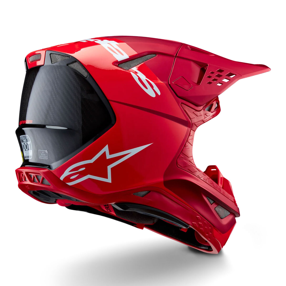 کلاه ایمنی موتورسیکلت Alpinestars Supertech M10 Flood آفرود کلاه ایمنی قرمز